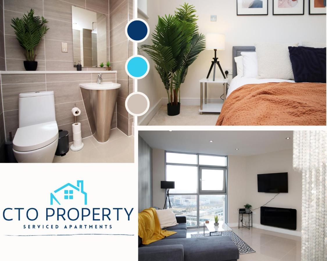 The Skyline - Luxury City Centre Flat With Designated Parking คาร์ดิฟฟ์ ภายนอก รูปภาพ